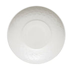 Thumbnail image #1 for Libbey Samira 110013 White China Plate, 8-7/8" Round, Deep Coupe with Well