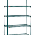 Thumbnail image #1 for Metro Super Erecta SA-2136K3-86-S5 Super Adjustable Super Erecta® Starter Wire Shelving Unit, 36"W x 21"D x 86"H, 800 lb. capacity per shelf, 2000