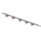 Thumbnail image #1 for Rotisol USA FI1675-C Vertical Spit System Bar with 2 Mounting Brackets and 5 Cooking Hooks