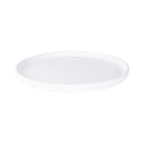 Thumbnail image #2 for G.E.T. Monet - EGS B190106-W Round White Melamine Plate, 10 5/8" Diameter x 7/8" High Case of 6