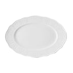 Thumbnail image #1 for Global Tableware Collective Lilien Austria GBBEL30281 Porcelain Oval Platter, 11" x 7.5" x 1.5"