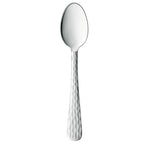 Thumbnail image #1 for Libbey Medium Weight Aspire 794 007 Demitasse Spoon, 4-3/8", Hammered Mirror Finish Handle, 18/0 Stainless Steel, Medium Weight