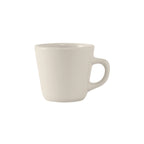 Thumbnail image #1 for Tuxton China Reno & Nevada Accessories TRE-001 Ceramic Coffee Cup, 7 oz, American White/Eggshell, 3-1/4" Dia. x 3"H Case of 3 Dozen