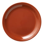 Thumbnail image #1 for Libbey Cantina 906045011 Round Melamine Plate, 10-1/4" Diameter, Narrow Rim, Cayenne