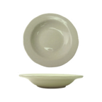 Thumbnail image #1 for International Tableware Victoria VI-115 Ceramic Pasta Bowl, 26 oz, 11-1/4 in Round Scalloped Edge 1 Dozen
