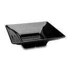 Thumbnail image #1 for Steelite Delfin, Supermarket DFBSQ123AS010 Square Melamine Bowl, 3 qt, 12" x 12" x 3-1/4", Black