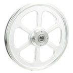 Thumbnail image #1 for AllPoints Foodservice Parts & Supplies Mavrik 8011055 Upper Pulley/Wheel, 14 in Diameter, for Hobart Saw Model 66614
