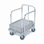 Thumbnail image #1 for Lakeside Manufacturing 631 Single-Stack Aluminum Sheet Pan Dolly with 5-Inch Casters