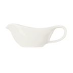 Thumbnail image #3 for Libbey Slenda 905356905 Porcelain Gravy Boat, 3 oz, Loop Handle, White