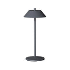 Thumbnail image #1 for Hollowick/Steelite LUM1697 Rechargeable Cordless Lamp, Dark Gray, 4.3 x 11.3 in.