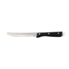 Thumbnail image #1 for Steelite International Walco WL950529 Steak Knife, 9.25", Black Pakka Wood Handle, 13/0 Stainless Steel Pack of 1 Dozen