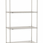 Thumbnail image #1 for Metro Super Erecta SE-3072S-86-S4 Stationary Starter Wire Shelving Unit, 72"W x 30"D x 86"H, 600 lb. capacity per shelf, 2000 lb. capacity per unit
