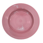 Thumbnail image #1 for CAC China Tango TG-120-PLM Round Porcelain Pasta Bowl, 22 oz., 12" Diameter, Plum, Embossed 1 Dozen