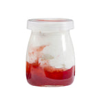 Thumbnail image #1 for TableCraft Products Cash & Carry SGJ4 4 oz Glass Single-Serve Condiment Jar with Lid Case of 4