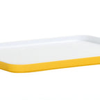 Thumbnail image #1 for Cal-Mil 24132-1410-42PLT Rectangular Melamine Bento Plate, Yellow, 14 x 10.5 x 0.5 in Case of 3