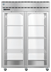 Thumbnail image #5 for Hoshizaki Steelheart PT2A-FG-FG Two-Section Pass-Thru Full-Glass Door Reach-In Refrigerator, 52.5 Cu. Ft., Top-Mount Self-Contained