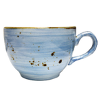 Thumbnail image #1 for Vertex China London Terra LTS-1 China Coffee Cup with Handle, 8 oz, Hand Painted, Terra Sky Case of 3 Dozen