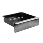 Thumbnail image #1 for Eagle Group 501571-X Stainless Steel Work Table Drawer, 20"W x 20"D x 5"H, Full Front with Pull Flange and Hemmed Safety Pull Handle