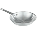 Thumbnail image #1 for Empura Chef Approved 224344 7-Inch 3003 Aluminum Fry Pan, 3.5mm Thick, Natural Finish, Riveted Handle, Uncoated