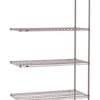 Thumbnail image #1 for Metro Super Erecta SE-1830K4-74-A4 Add-On Wire Shelving Unit, 30"W x 18"D x 74"H, 800 lb. capacity per shelf, 2000 lb. capacity per unit, 1" shelf