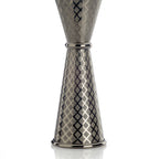 Thumbnail image #1 for Mercer Culinary Barfly M37241BK Japanese Style Jigger, 25 & 50 ml, Internal Marking Lines, 18/8 Stainless Steel, Gunmetal Black Case of 12