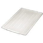 Thumbnail image #1 for Winholt Equipment WHP-1224 Rectangular Polystyrene Bakery Display Tray, 12" x 24" x 3/4" Deep Case of 12