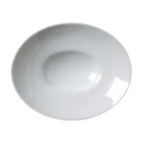 Thumbnail image #1 for Vertex China Signature ARG-OB23 Oval China Pasta Bowl, 6 oz Well, 12 x 9-3/4 in., Wide Rim 1 Dozen