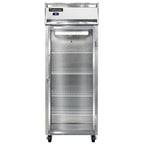 Thumbnail image #1 for Continental Refrigerator 1RESNGD 1-Section Extra-Wide Glass-Door Reach-In Refrigerator, 28.5 in W, Top-Mounted Self-Contained Refrigeration