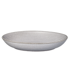 Thumbnail image #1 for Vertex China Elements E-B14-F Oval China Dinner Bowl, 65 oz, 12-1/2 in, Deep, Blue Fog 1 Dozen