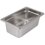 Thumbnail image #1 for Stanton Trading SP-1404 Quarter-Size Stainless Steel Steam Table Pan, 4-Inch Deep, Anti-Jam Case of 24