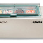 Thumbnail image #2 for JB Prince Nemox P345 TRAYS Stainless Steel Ice Cream Tray, 80 oz (2.5 qt), Lids Not Included