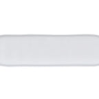 Thumbnail image #2 for Cal-Mil Carmel 24120-206-15 Rectangular Melamine Platter, White, 20" x 6" Case of 3
