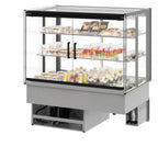 Thumbnail image #1 for Fri-Jado USA MCC 48-3 C SS FD PT 3-Section Refrigerated Glass-Door Merchandiser, White, Bottom-Mounted, 48 in W