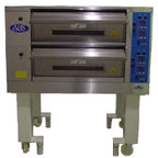 Thumbnail image #6 for American Baking Systems ABSEDO-382 Double Deck Full-Size Electric Deck Oven with Stone Hearths