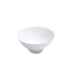 Thumbnail image #1 for Korin Inc Fusion RCB-A3826 5-Inch Round Footed Porcelain Pasta Bowl, 11 oz, White