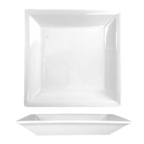 Thumbnail image #1 for International Tableware Elite EL-120 Square Porcelain Pasta/Soup Bowl, 36 oz, 9-7/8" 1 Dozen
