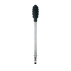 Thumbnail image #1 for Browne USA Foodservice Cuisipro 74708602 9-1/2" Utility Tongs, Push/Pull Lock, Silicone/Stainless Steel, Black, Heat Resistant to 575°F