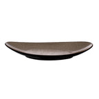 Thumbnail image #1 for 1880 Hospitality Rustic by Oneida® L6753059324 7-1/4" Oval Coupe Plate, Porcelain, Chestnut Two-Tone Glaze Case of 3 Dozen