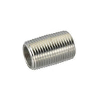 Thumbnail image #1 for Fisher 51705 Close Nipple, 3/8-Inch, No Lead, 304 Stainless Steel
