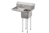 Thumbnail image #5 for Koolmore 1-Compartment Stainless Steel Sink with Left Drainboard and Backsplash