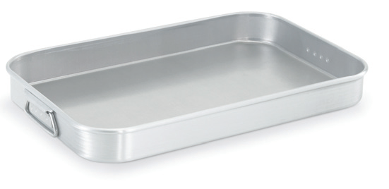Product image #2 for Vollrath Wear-Ever 8.125 Quart 3004 Aluminum Bake & Roast Pan with Handles, Straight Sides