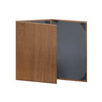 Thumbnail image #1 for Risch Sherwood SHERWOOD-3V 5.5X8.5 Hardback Faux-Wood 3-View Fold-Out Menu Cover, 5-1/2" x 8-1/2" Case of 25