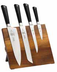 Thumbnail image #2 for ZüM 5-Piece Magnetic Knife Board Set with Rubberwood Board