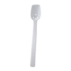 Thumbnail image #1 for Thunder Group PLBS110WH Perforated Buffet Serving Spoon, 10 in, 3/4 oz, White Polycarbonate Case of 12 Dozen