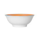 Thumbnail image #1 for Mikasa Hospitality Sunday Brunch 5260147 Coupe Pasta Bowl, Orange Porcelain, 5.25 in, 9.3 oz Case of 36