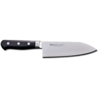 Thumbnail image #1 for JB Prince Misono Y711 Yo-Deba Knife, 6-2/5" Blade, Forged High-Carbon Stainless Steel, Smooth Edge, Wood Handle, Black