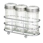 Thumbnail image #1 for TableCraft Products 657R Chrome-Plated Single-Compartment Condiment Caddy Rack Case of 36
