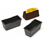Thumbnail image #1 for Matfer Bourgeat Exoglass 345060 Composite Non-Stick Cake Molds, 3-1/2"L x 1-1/2"W x 1-1/2"H