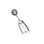 Thumbnail image #1 for Kadra Kitchenware Millvado M5335-BL Ice Cream Scoop, 1.9" Diameter, Soft Grip Handle, Blue Stainless Steel Case of 6