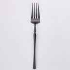 Thumbnail image #1 for Kadra Kitchenware Vikko Dine VF-SF30-IB Salad Fork, 7", Brushed Black, 18/10 Stainless Steel Case of 12